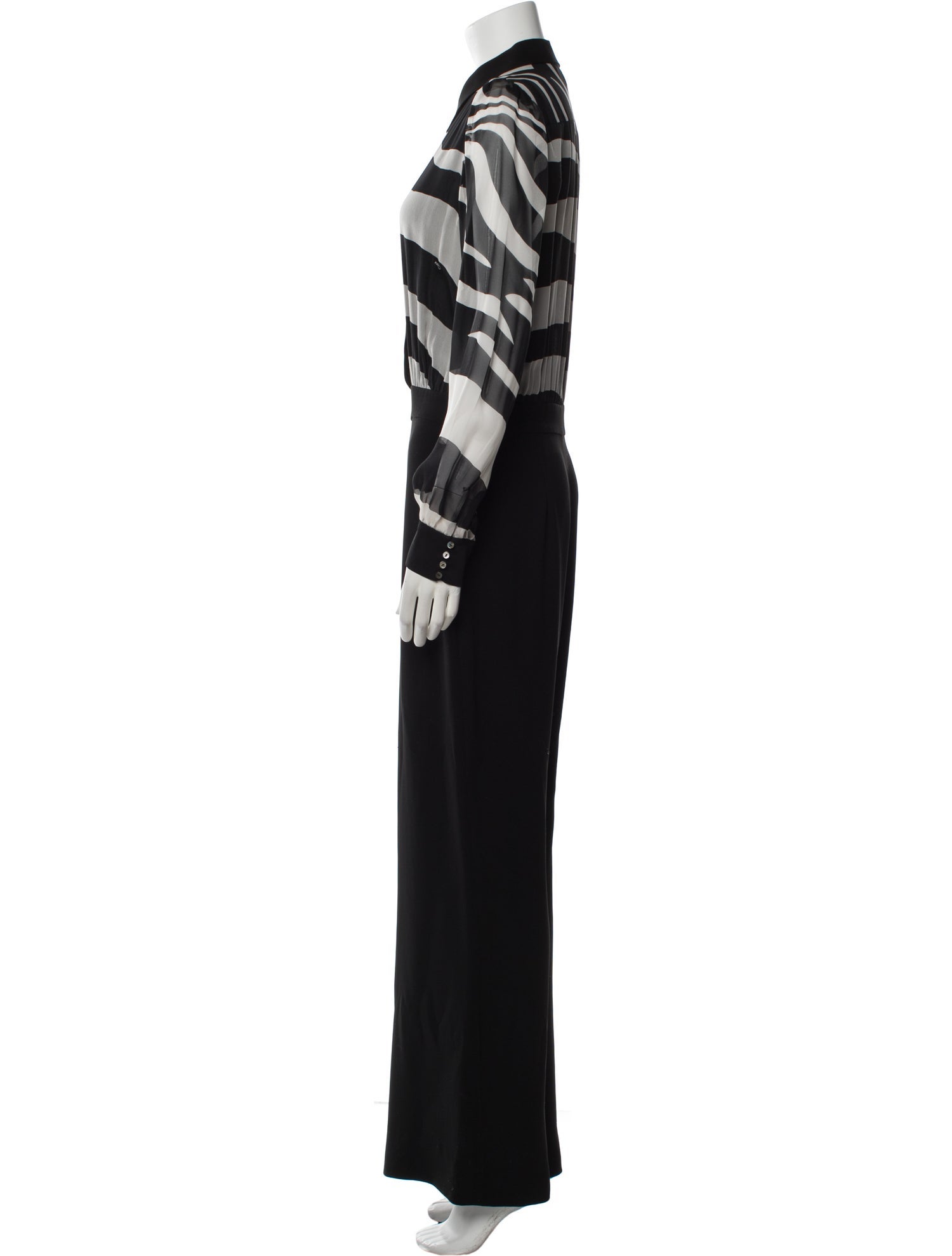 Diane von Furstenberg Silk Animal Print Jumpsuit
