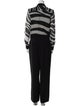 Diane von Furstenberg Silk Animal Print Jumpsuit