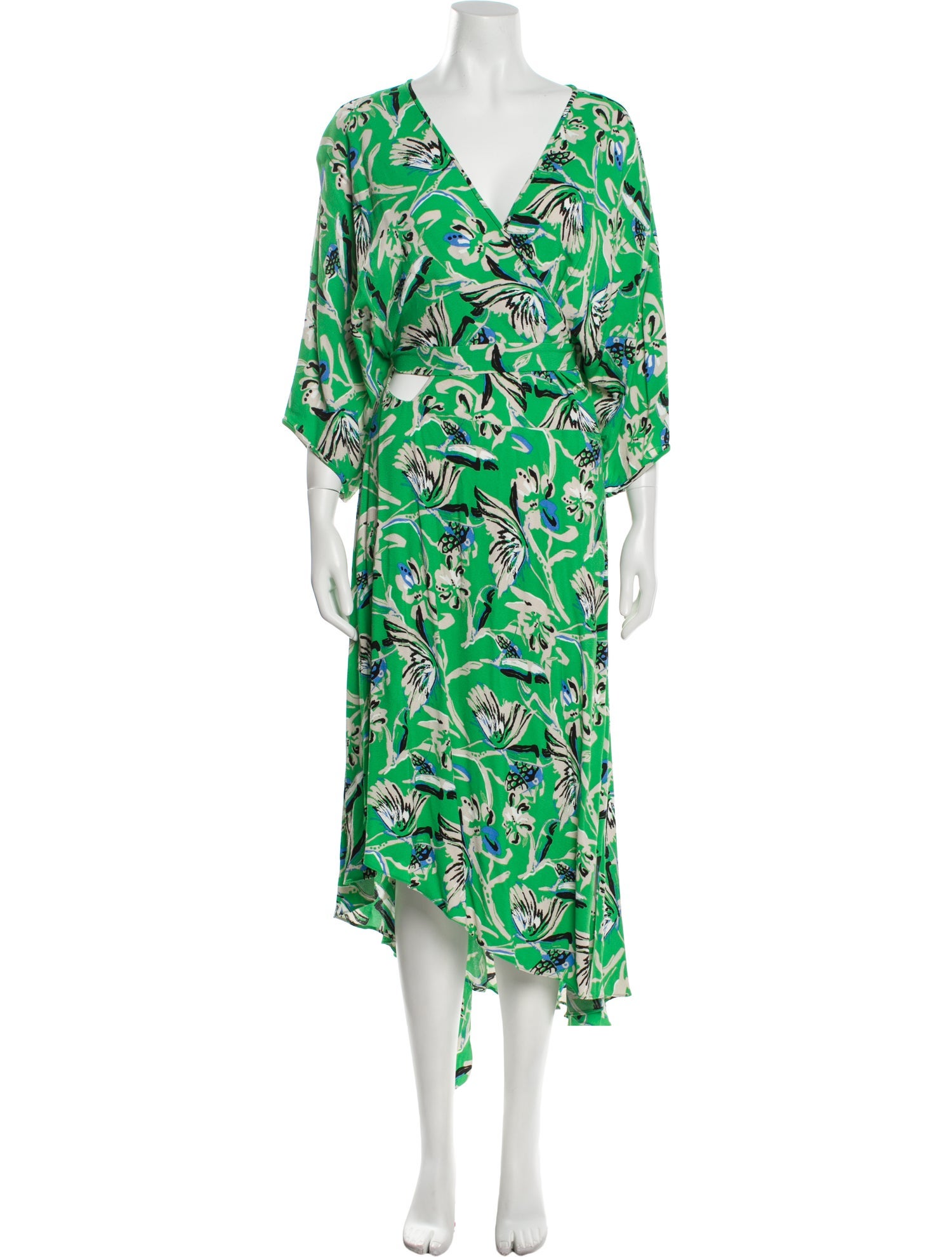 Diane von Furstenberg Printed Long Dress