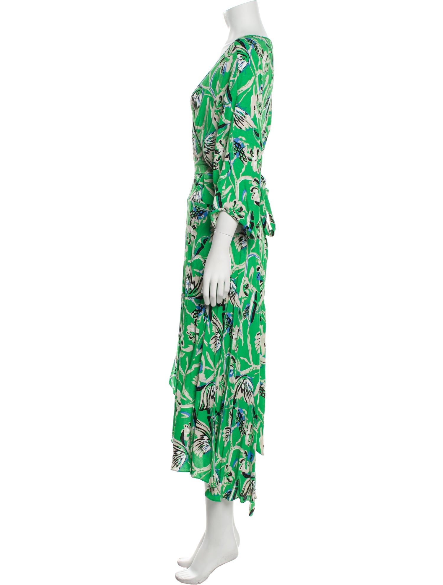 Diane von Furstenberg Printed Long Dress