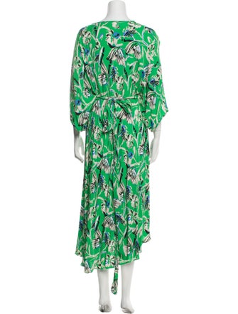 Diane von Furstenberg Printed Long Dress