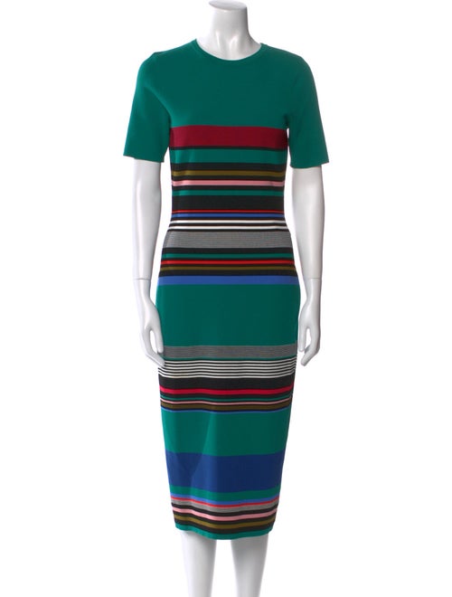 Diane von Furstenberg Striped Long Dress