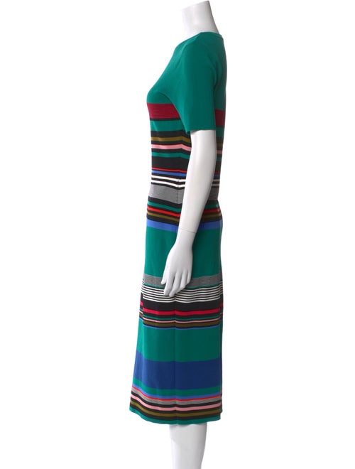 Diane von Furstenberg Striped Long Dress