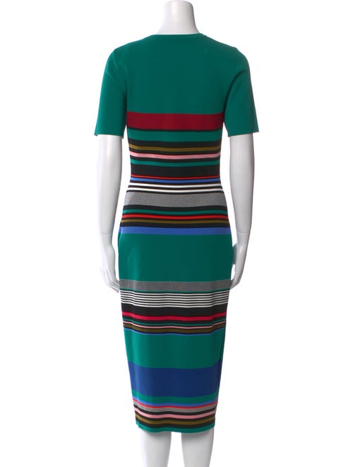 Diane von Furstenberg Striped Long Dress