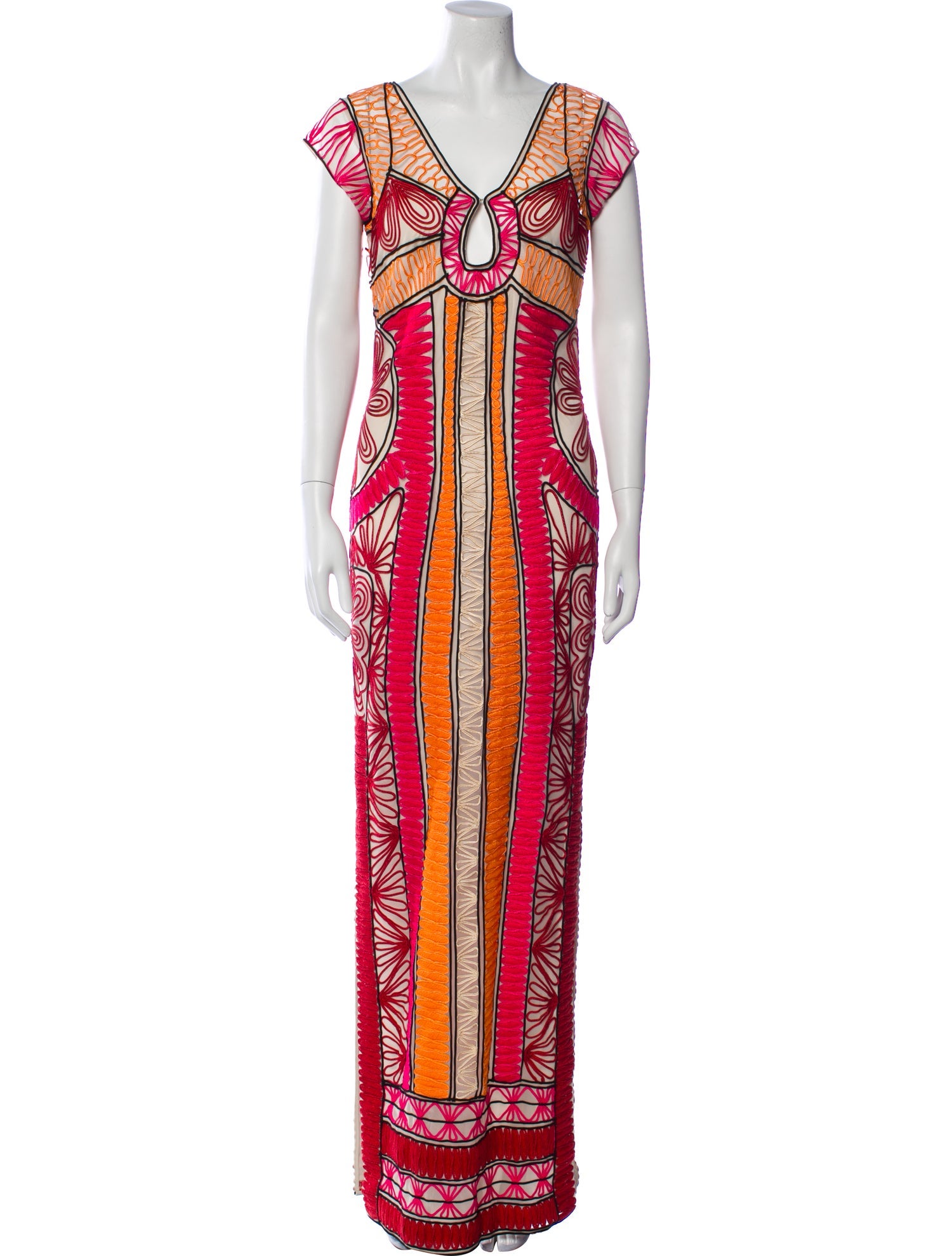Diane von Furstenberg Printed Long Dress