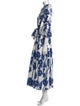 Diane von Furstenberg Floral Print Long Dress