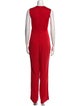 Diane von Furstenberg Plunge Neckline Jumpsuit