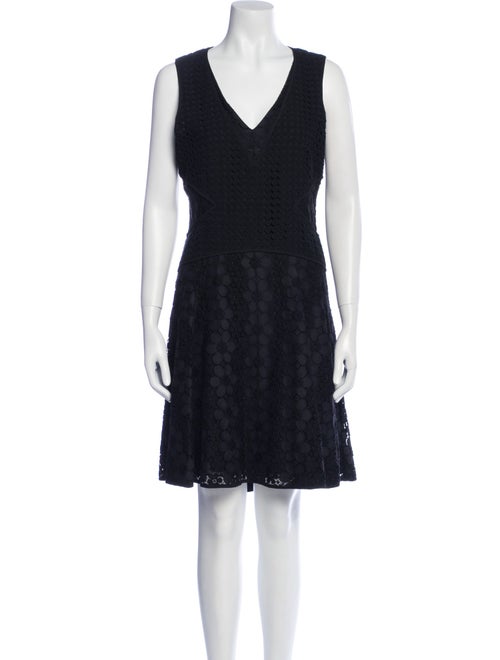 Diane von Furstenberg V-Neck Knee-Length Dress