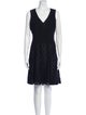 Diane von Furstenberg V-Neck Knee-Length Dress