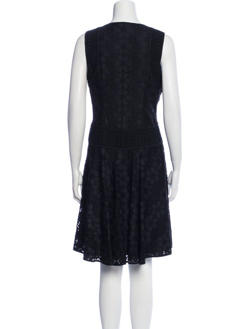 Diane von Furstenberg V-Neck Knee-Length Dress