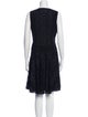 Diane von Furstenberg V-Neck Knee-Length Dress