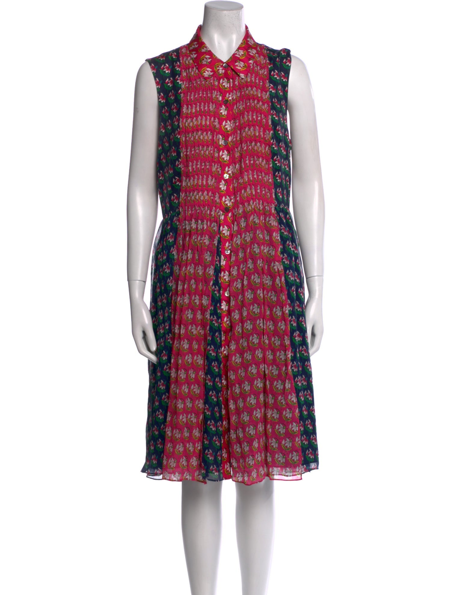 Diane von Furstenberg Silk Knee-Length Dress