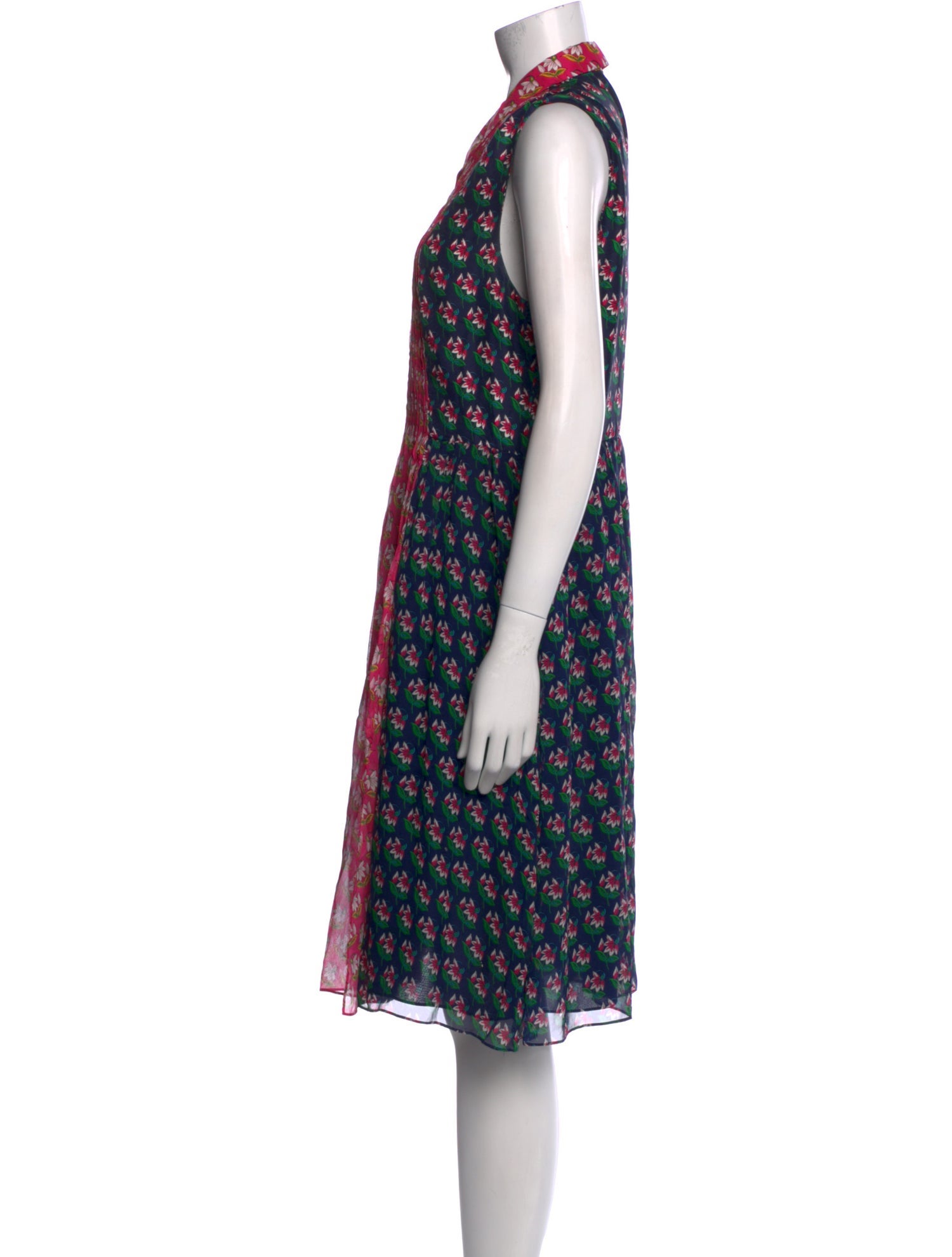 Diane von Furstenberg Silk Knee-Length Dress