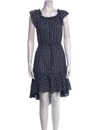Diane von Furstenberg Linen Mini Dress
