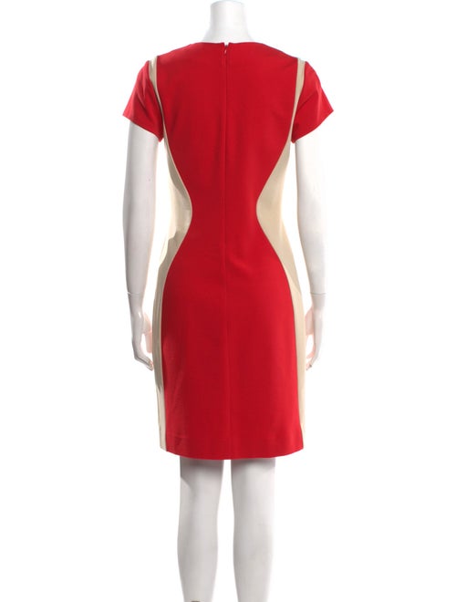 Diane von Furstenberg V-Neck Knee-Length Dress