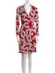Diane von Furstenberg Silk Knee-Length Dress