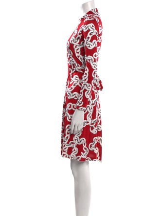 Diane von Furstenberg Silk Knee-Length Dress