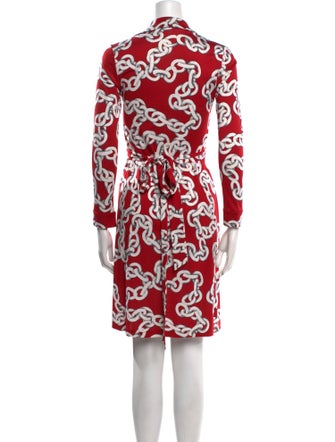 Diane von Furstenberg Silk Knee-Length Dress