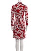 Diane von Furstenberg Silk Knee-Length Dress