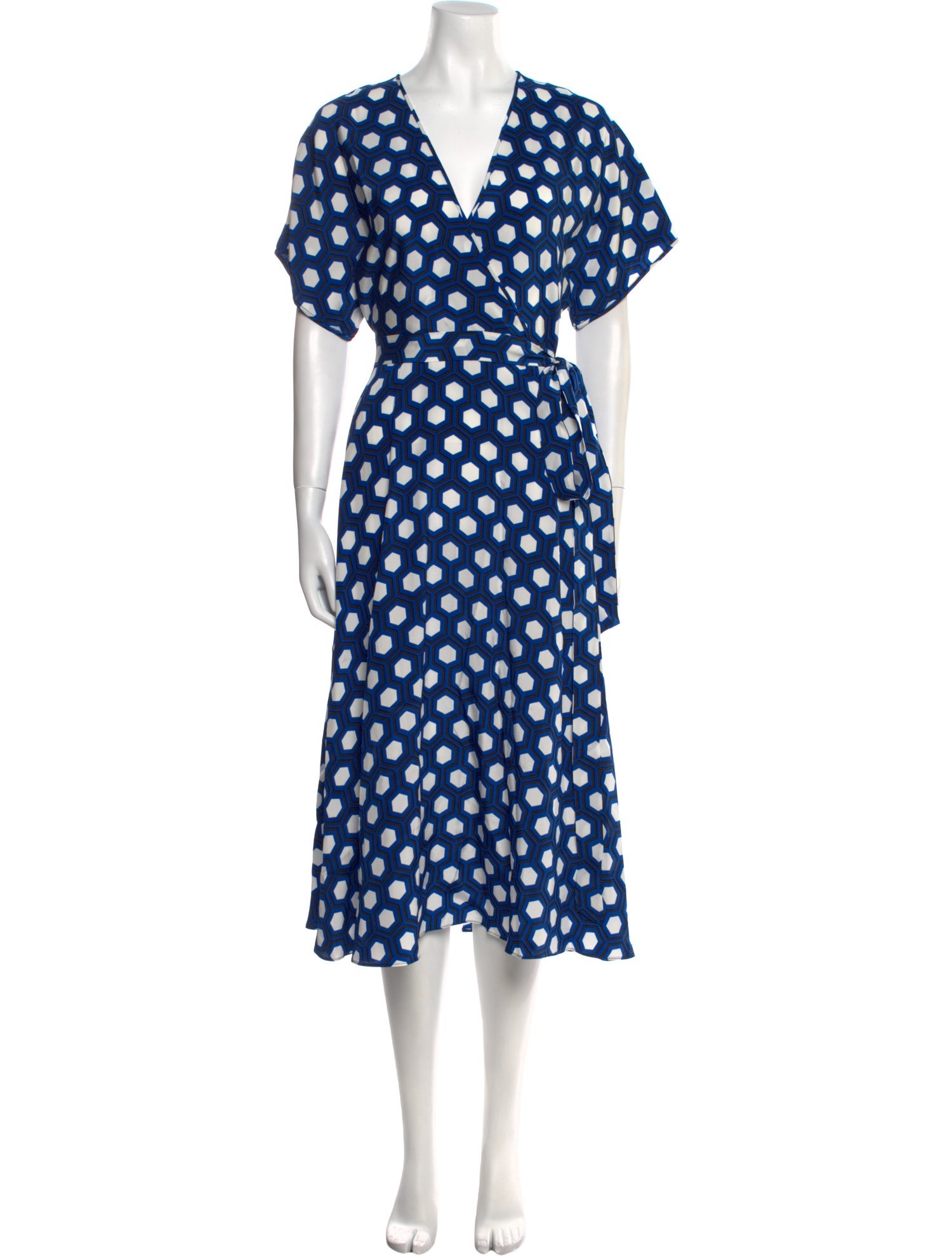 Diane von Furstenberg Silk Knee-Length Dress