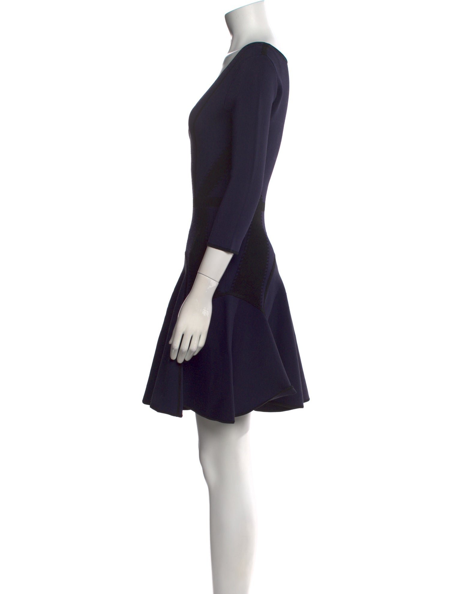 Diane von Furstenberg V-Neck Mini Dress