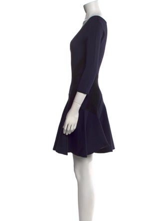 Diane von Furstenberg V-Neck Mini Dress