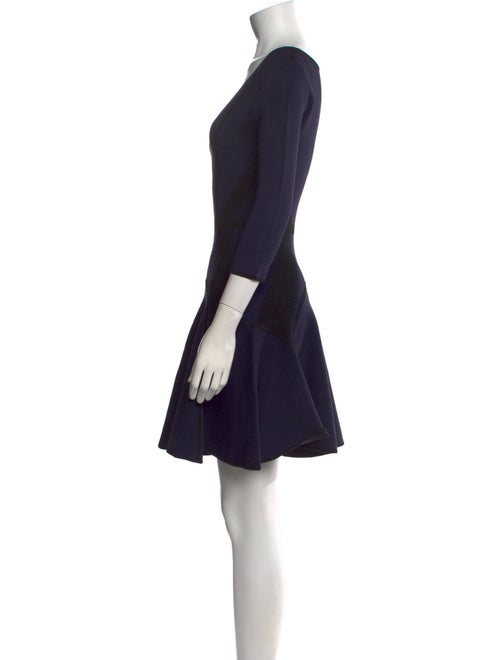 Diane von Furstenberg V-Neck Mini Dress