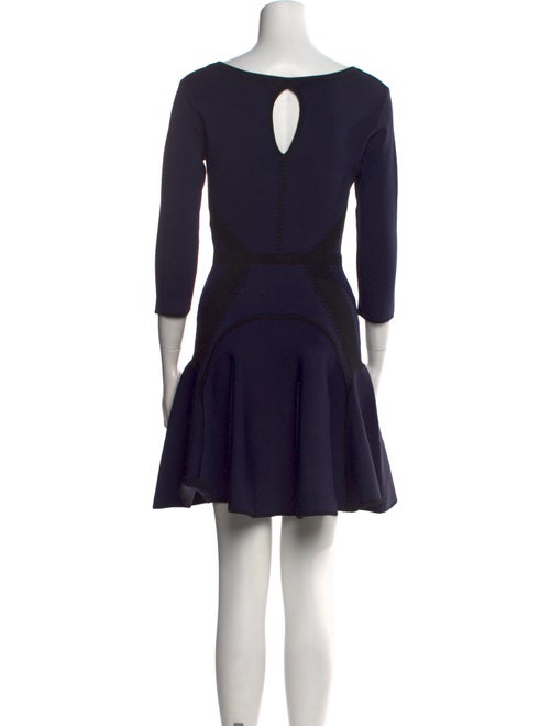 Diane von Furstenberg V-Neck Mini Dress