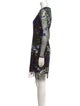 Diane von Furstenberg Floral Print Knee-Length Dress