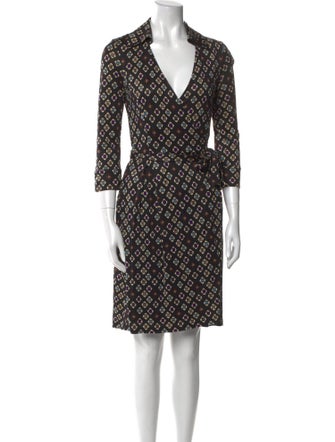 Diane von Furstenberg Silk Knee-Length Dress