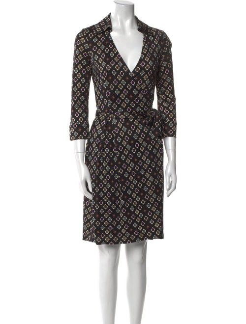 Diane von Furstenberg Silk Knee-Length Dress