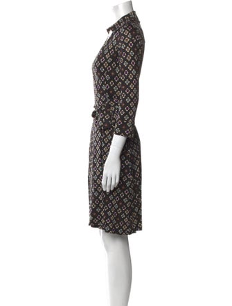 Diane von Furstenberg Silk Knee-Length Dress