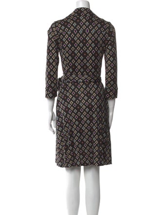 Diane von Furstenberg Silk Knee-Length Dress