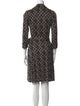 Diane von Furstenberg Silk Knee-Length Dress