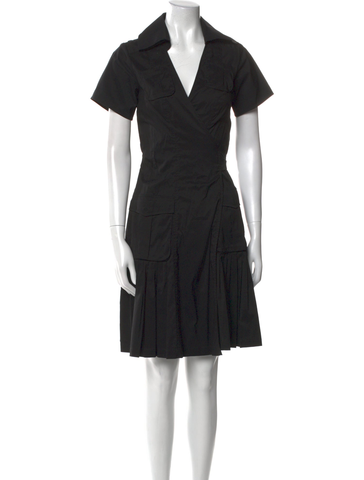 Diane von Furstenberg V-Neck Knee-Length Dress