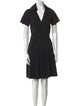 Diane von Furstenberg V-Neck Knee-Length Dress