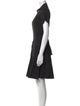 Diane von Furstenberg V-Neck Knee-Length Dress