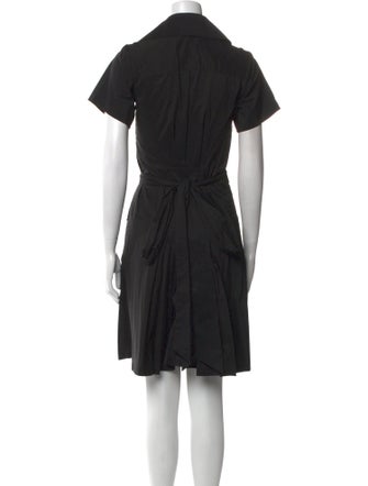 Diane von Furstenberg V-Neck Knee-Length Dress