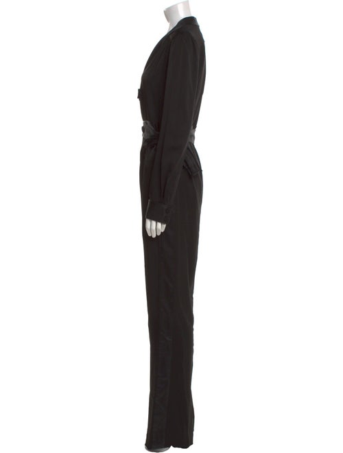 Diane von Furstenberg Plunge Neckline Jumpsuit