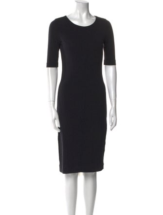 Diane von Furstenberg Crew Neck Knee-Length Dress