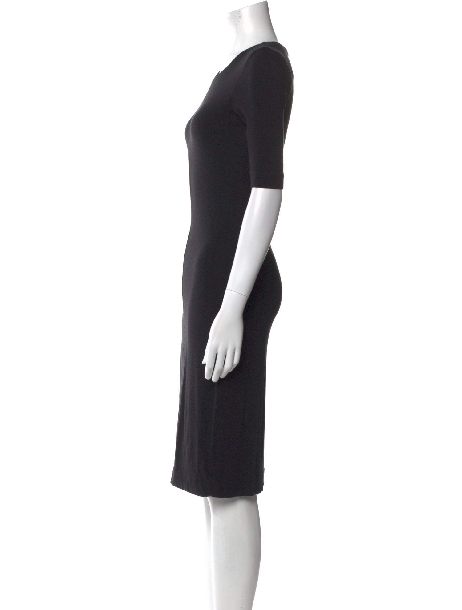 Diane von Furstenberg Crew Neck Knee-Length Dress