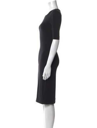 Diane von Furstenberg Crew Neck Knee-Length Dress
