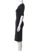 Diane von Furstenberg Crew Neck Knee-Length Dress
