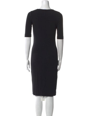 Diane von Furstenberg Crew Neck Knee-Length Dress