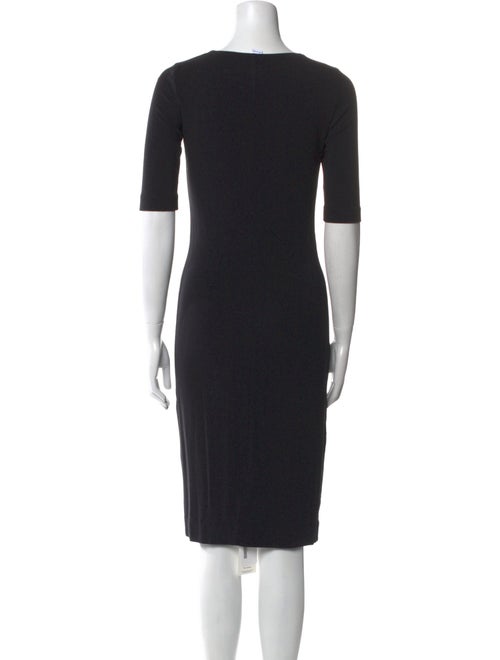 Diane von Furstenberg Crew Neck Knee-Length Dress