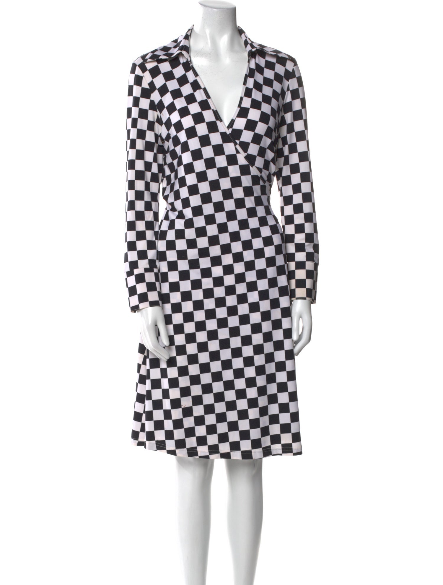 Diane von Furstenberg Silk Knee-Length Dress