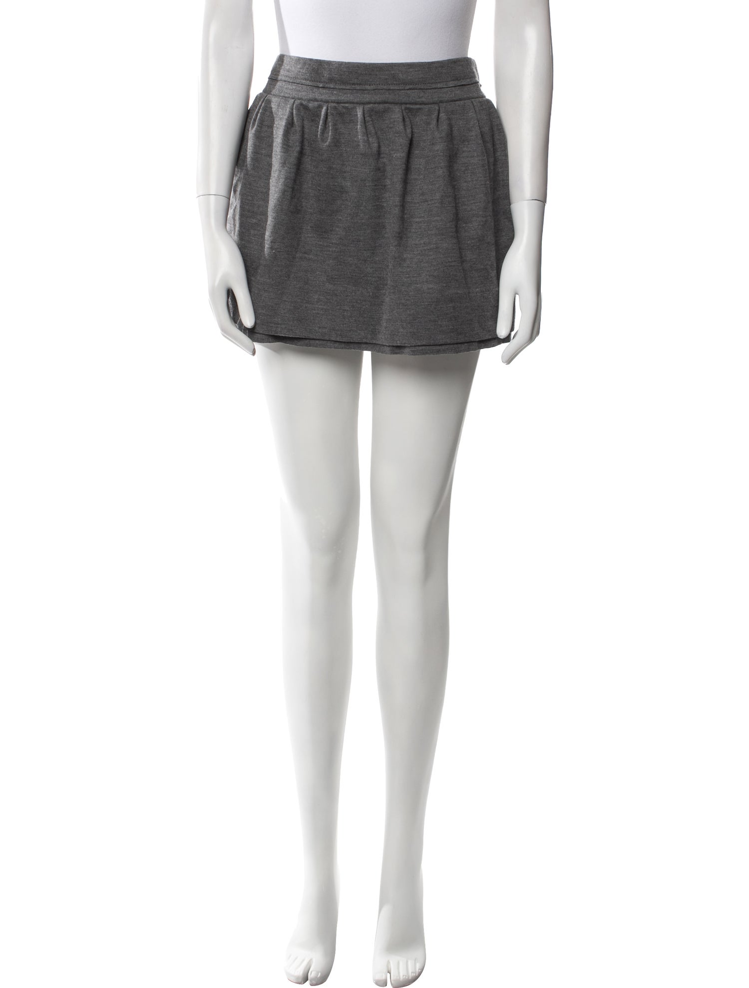 Diane von Furstenberg Wool Mini Skirt