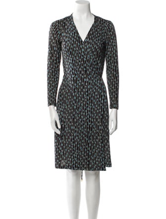 Diane von Furstenberg Silk Knee-Length Dress