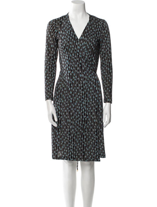 Diane von Furstenberg Silk Knee-Length Dress
