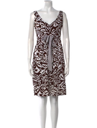 Diane von Furstenberg Printed Mini Dress